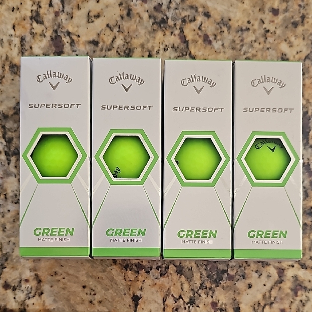 Callaway Supersoft Green Golf Balls